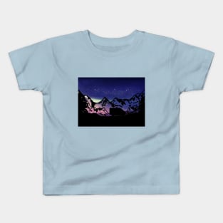 Van camping Kids T-Shirt